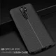 Oppo A9 (2020) / A5 (2020) Hoesje met Leren Textuur Zwart afbeelding 12