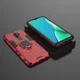 Oppo A5 / A9 (2020) Hybride Hoesje met Kickstand Ring Rood afbeelding 3