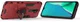 Oppo A5 / A9 (2020) Hybride Hoesje met Kickstand Ring Rood afbeelding 4