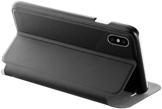 Azuri booklet iPhone X Black afbeelding 3