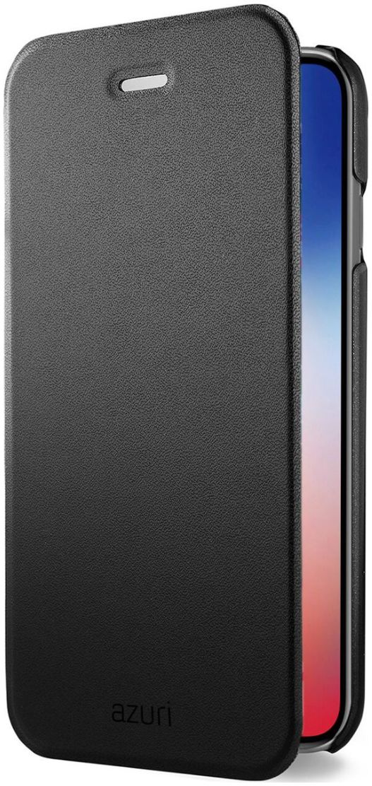 Azuri booklet iPhone X Black afbeelding 5
