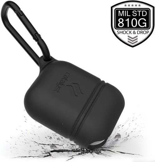 Catalyst Case Waterbestendig Hoesje Apple AirPods Slate Grey afbeelding 3