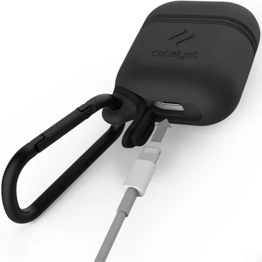 Catalyst Case Waterbestendig Hoesje Apple AirPods Slate Grey afbeelding 6