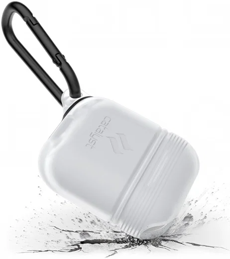 Catalyst Case Waterbestendig Hoesje Apple AirPods Frost White afbeelding 3