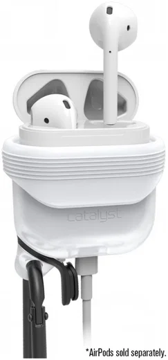 Catalyst Case Waterbestendig Hoesje Apple AirPods Frost White afbeelding 5