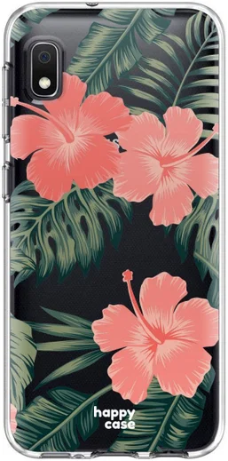 HappyCase Samsung Galaxy A10 Flexibel TPU Hoesje Tropic Vibe Print afbeelding 1