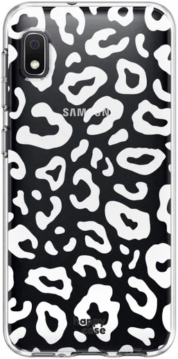 HappyCase Samsung Galaxy A10 Flexibel TPU Hoesje Luipaard Print afbeelding 1