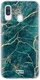 HappyCase Samsung Galaxy A20E Flexibel TPU Hoesje Aqua Marmer Print afbeelding 1