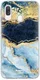 HappyCase Samsung Galaxy A20E Flexibel TPU Hoesje Blauw Marmer Print afbeelding 1