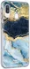 HappyCase Samsung Galaxy A20E Flexibel TPU Hoesje Blauw Marmer Print afbeelding 6