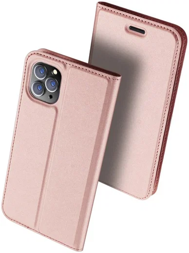 Dux Ducis Skin Pro Series Apple iPhone 11 Pro Hoesje Roze Goud afbeelding 5