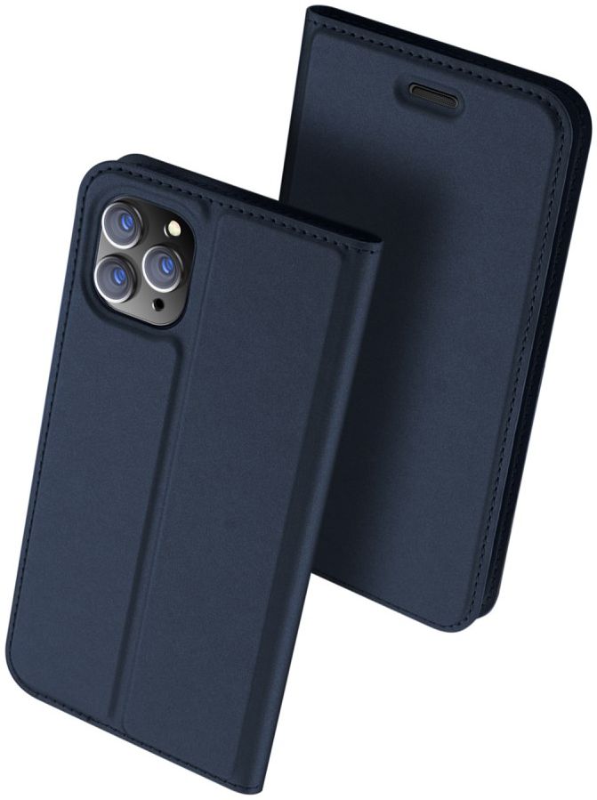 Dux Ducis Skin Pro Series Apple iPhone 11 Pro Max Flip Hoesje Blauw afbeelding 5