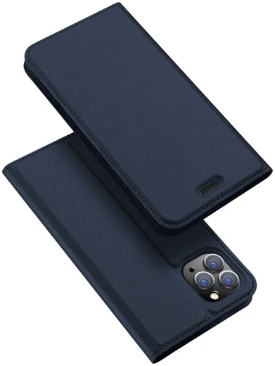 Dux Ducis Skin Pro Series Apple iPhone 11 Pro Max Flip Hoesje Blauw afbeelding 6