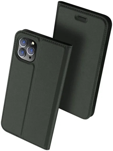 Dux Ducis Skin Pro Series Apple iPhone 11 Pro Max Flip Hoesje Groen afbeelding 5