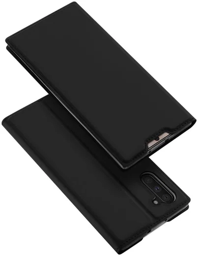 Dux Ducis Skin Pro Series Samsung Galaxy Note 10 Flip Hoesje Zwart afbeelding 6