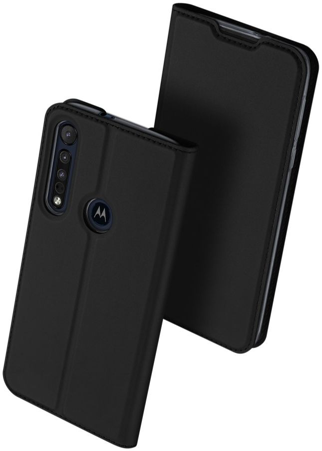 Dux Ducis Skin Pro Series Motorola Moto G8 Plus Flip Hoesje Zwart afbeelding 5