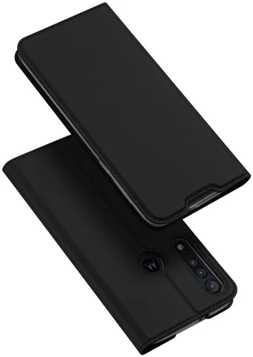 Dux Ducis Skin Pro Series Motorola Moto G8 Plus Flip Hoesje Zwart afbeelding 6