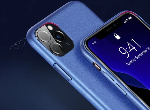 Dux Ducis Skin Lite Series Apple iPhone 11 Pro Hoesje Blauw afbeelding 7