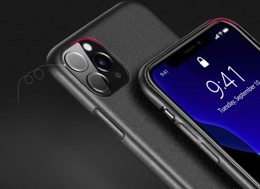 Dux Ducis Skin Lite Series Apple iPhone 11 Pro Max Hoesje Zwart afbeelding 7