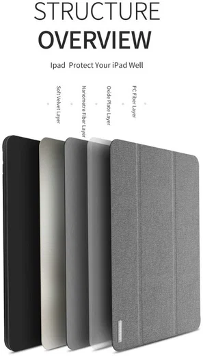 Dux Ducis Domo for  iPad Air 2019 / iPad Pro 10.5 (2017)  Zwart afbeelding 9