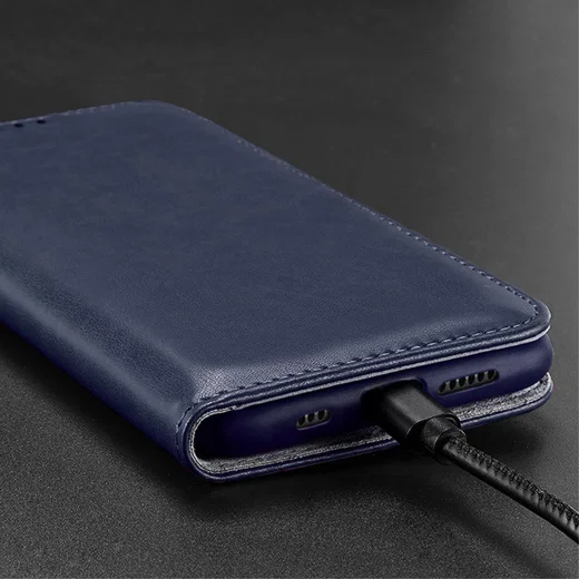 Dux Ducis Kado Series Apple iPhone 11 Pro Portemonnee Hoesje Blauw afbeelding 9