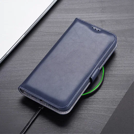 Dux Ducis Kado Series Apple iPhone 11 Pro Max Portemonnee Hoesje Blauw afbeelding 8