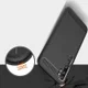 Xiaomi Mi Note 10 / Mi Note 10 Pro Hoesje Geborsteld en Dun TPU Zwart afbeelding 4