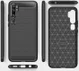 Xiaomi Mi Note 10 / Mi Note 10 Pro Hoesje Geborsteld en Dun TPU Zwart afbeelding 7