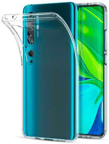 Xiaomi Mi Note 10 (Pro) Hoesje Dun TPU Transparant afbeelding 1