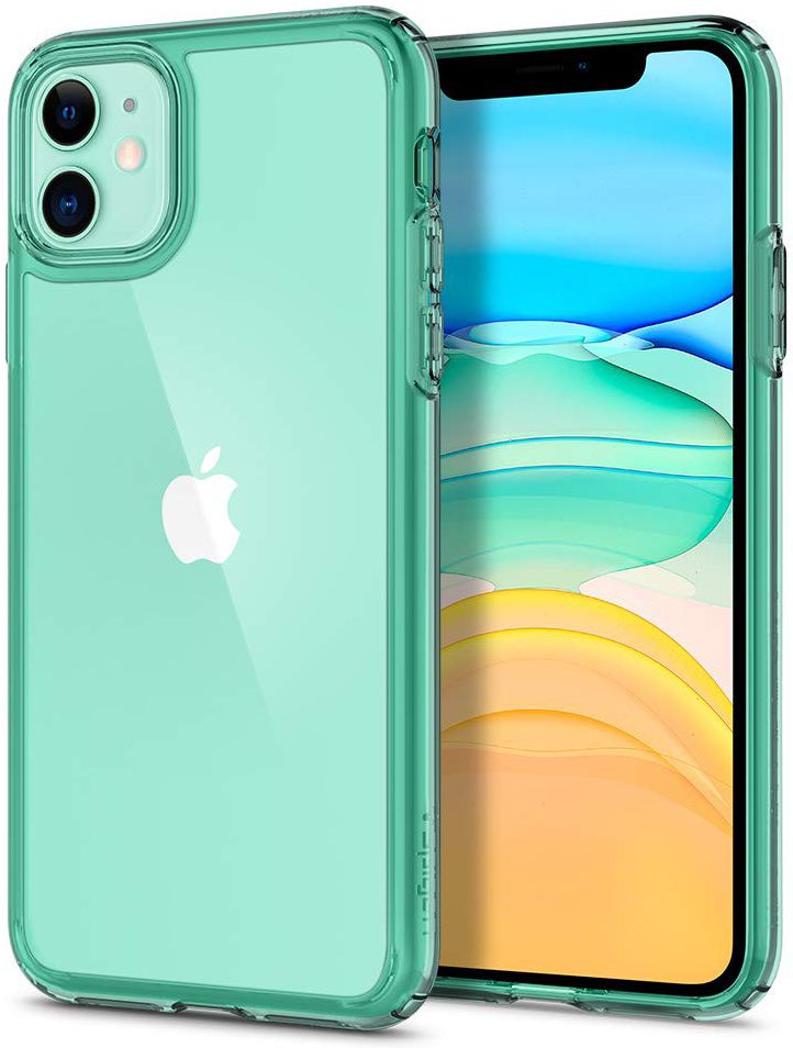 Spigen Ultra Hybrid Apple iPhone 11 Hoesje Green Crystal afbeelding 1