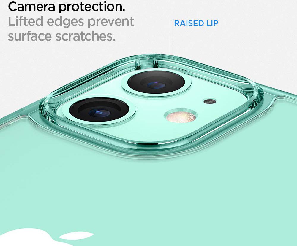 Spigen Ultra Hybrid Apple iPhone 11 Hoesje Green Crystal afbeelding 3