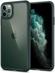 Spigen Ultra Hybrid Apple iPhone 11 Pro Hoesje Midnight Green afbeelding
