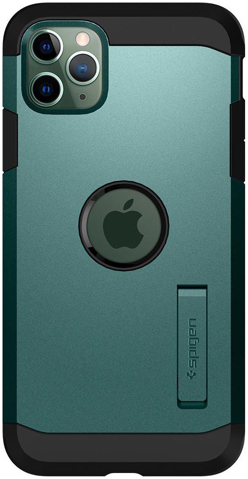 Spigen Tough Armor XP Apple iPhone 11 Pro Hoesje Midnight Green afbeelding 4