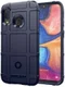 Samsung Galaxy A20e Anti-Shock TPU Hyrbide Hoesje Blauw afbeelding 1