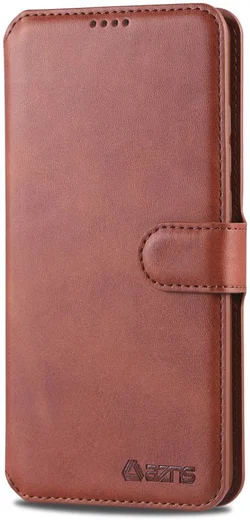 AZNS Samsung Galaxy A20e Portemonnee Stand Hoesje Bruin afbeelding 5