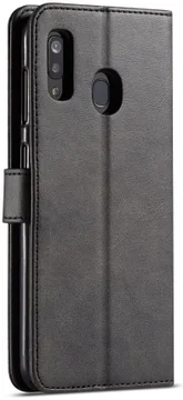 Samsung Galaxy A20e Portemonnee Stand Bookcase Hoesje Zwart