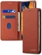 Samsung Galaxy A20e Portemonnee Stand Bookcase Hoesje Kunstleer Bruin afbeelding 8