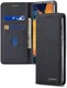Samsung Galaxy A20e Portemonnee Stand Bookcase Hoesje Kunstleer Zwart afbeelding 8