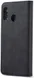 Samsung Galaxy A20e Portemonnee Stand Bookcase Hoesje Kunstleer Zwart afbeelding 5