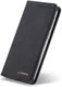 Samsung Galaxy A20e Portemonnee Stand Bookcase Hoesje Kunstleer Zwart afbeelding 11