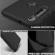 Motorola Moto G8 Play Twill Slim Texture Back Cover Zwart afbeelding 5