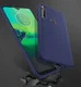 Motorola One Macro Twill Slim Texture Back Cover Blauw afbeelding 7