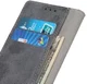 Xiaomi Redmi 8A Vintage Portemonnee Stand Hoesje Grijs afbeelding 7