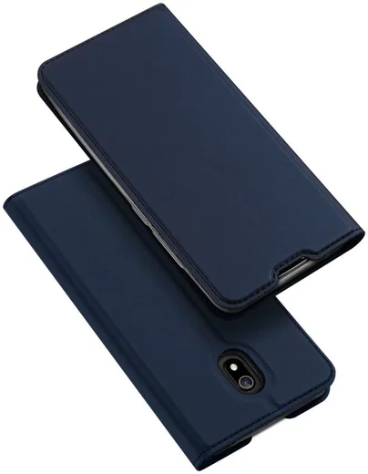 Dux Ducis Premium Book Case Xiaomi Redmi 8A Hoesje Blauw afbeelding 5