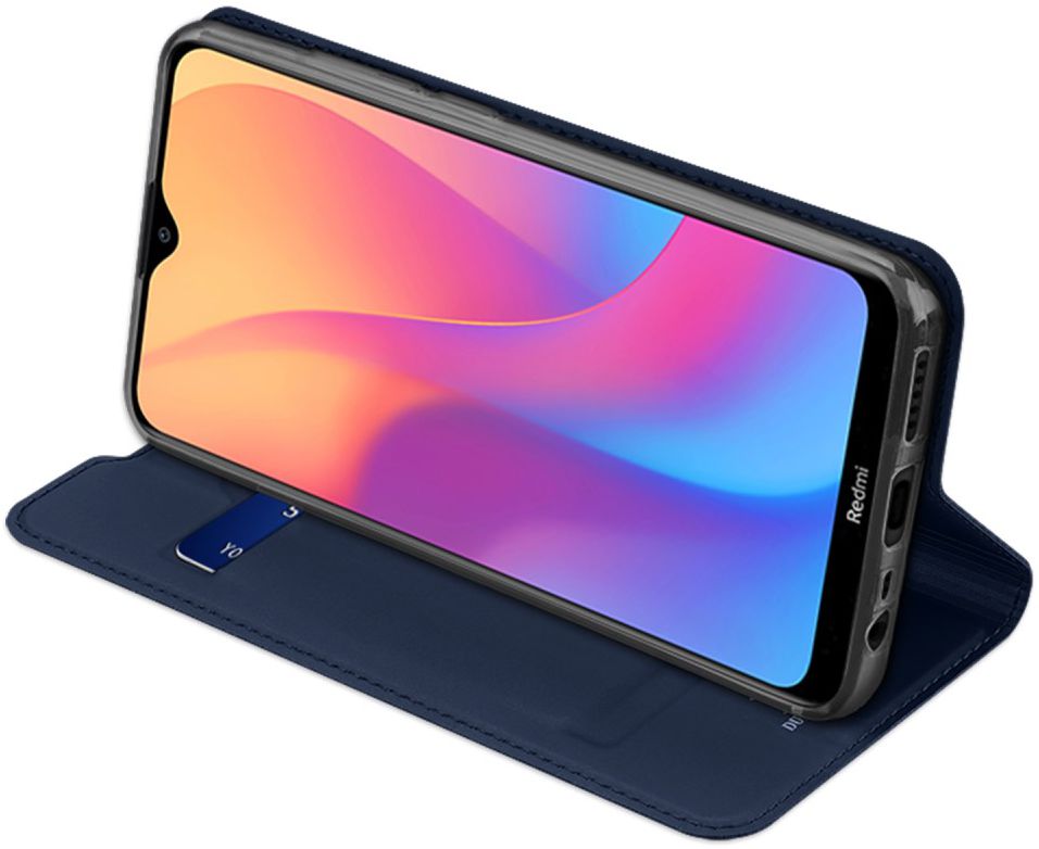 Dux Ducis Premium Book Case Xiaomi Redmi 8A Hoesje Blauw afbeelding 4