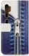 Xiaomi Mi Note 10 (Pro) Portemonnee Hoesje Print Blauw afbeelding 3