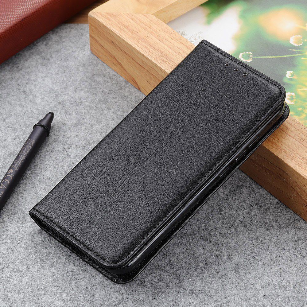 Xiaomi Redmi Note 8T Splitleren Portemonnee Hoesje Zwart afbeelding 6
