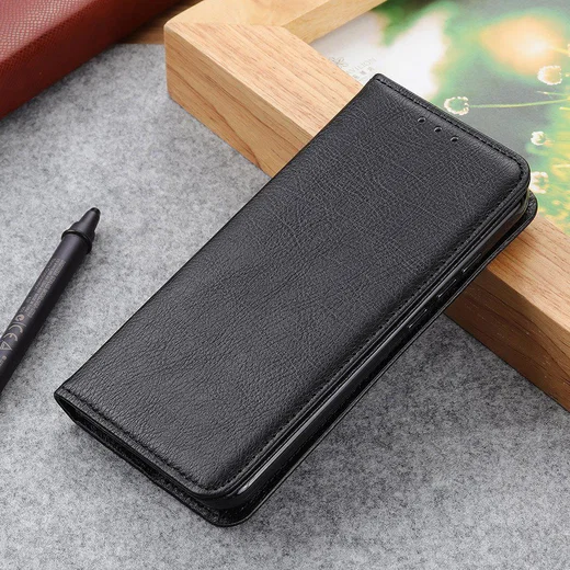 Xiaomi Redmi Note 8T Splitleren Portemonnee Hoesje Zwart afbeelding 6