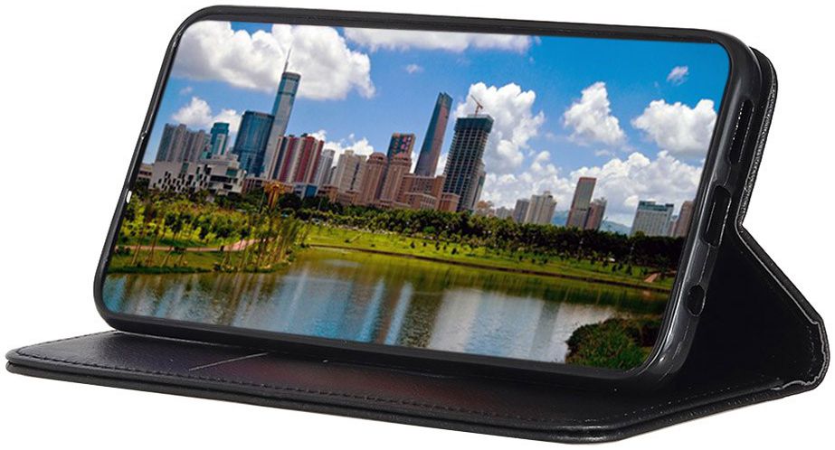 Xiaomi Redmi Note 8T Splitleren Portemonnee Hoesje Zwart afbeelding 5