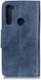 Xiaomi Redmi Note 8T Crazy Horse Leren Portemonnee Hoesje Blauw afbeelding 2